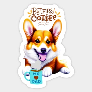 Pembroke Welsh Corgi Sticker